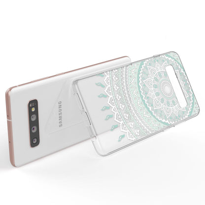 NALIA Hülle kompatibel mit Samsung Galaxy S10 Plus, Motiv Handyhülle Slim Silikon Case Cover Schutzhülle Dünn Durchsichtig, Etui Handy-Tasche Backcover Transparent Bumper