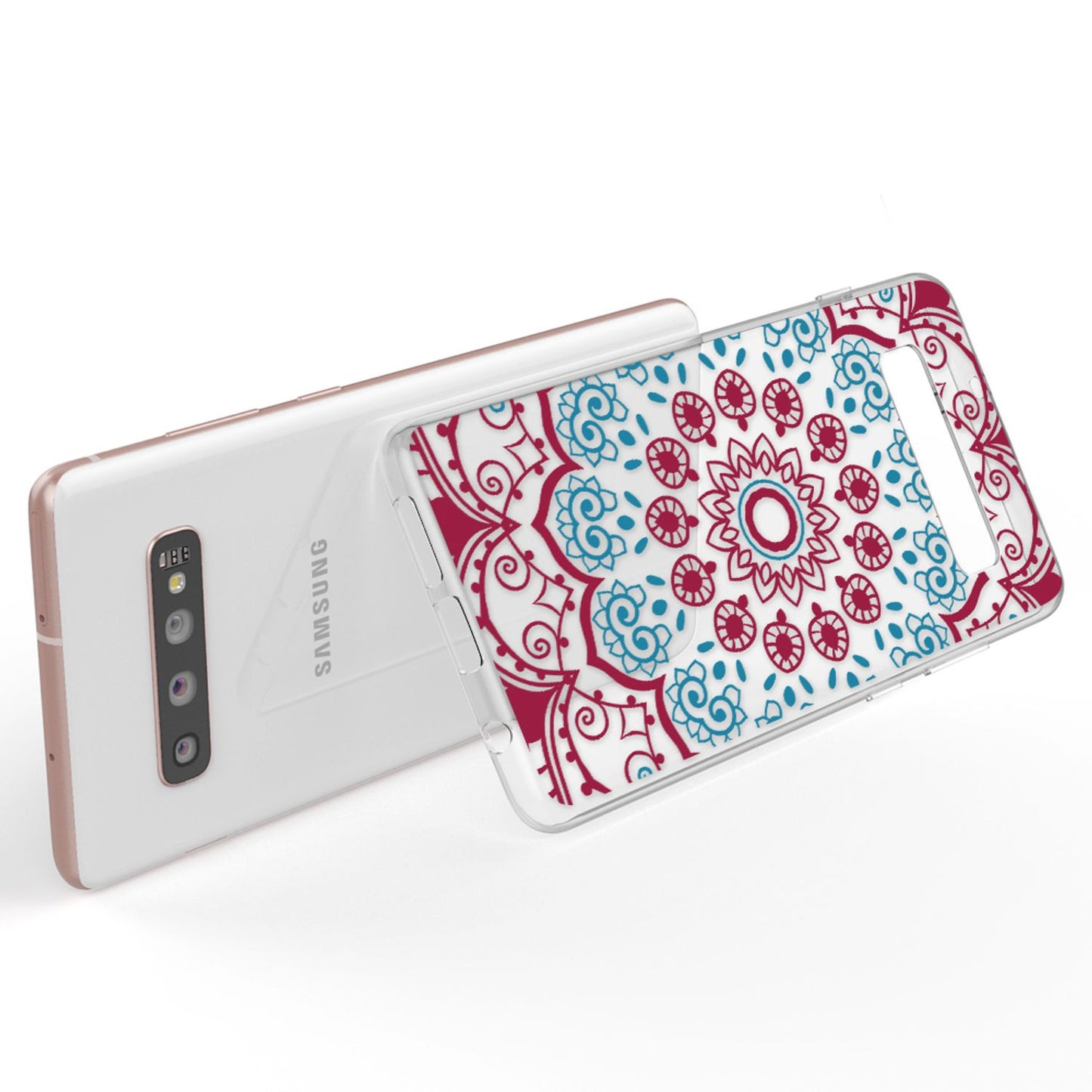 NALIA Hülle kompatibel mit Samsung Galaxy S10 Plus, Motiv Handyhülle Slim Silikon Case Cover Schutzhülle Dünn Durchsichtig, Etui Handy-Tasche Backcover Transparent Bumper