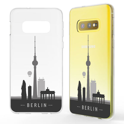 NALIA Hülle kompatibel mit Samsung Galaxy S10e, Motiv Handyhülle Slim Silikon Case Cover Schutzhülle Dünn Durchsichtig, Etui Handy-Tasche Backcover Transparent Bumper