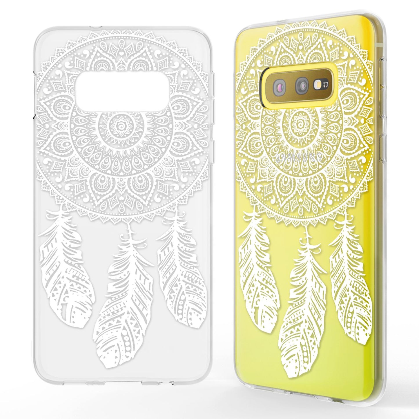 NALIA Hülle kompatibel mit Samsung Galaxy S10e, Motiv Handyhülle Slim Silikon Case Cover Schutzhülle Dünn Durchsichtig, Etui Handy-Tasche Backcover Transparent Bumper