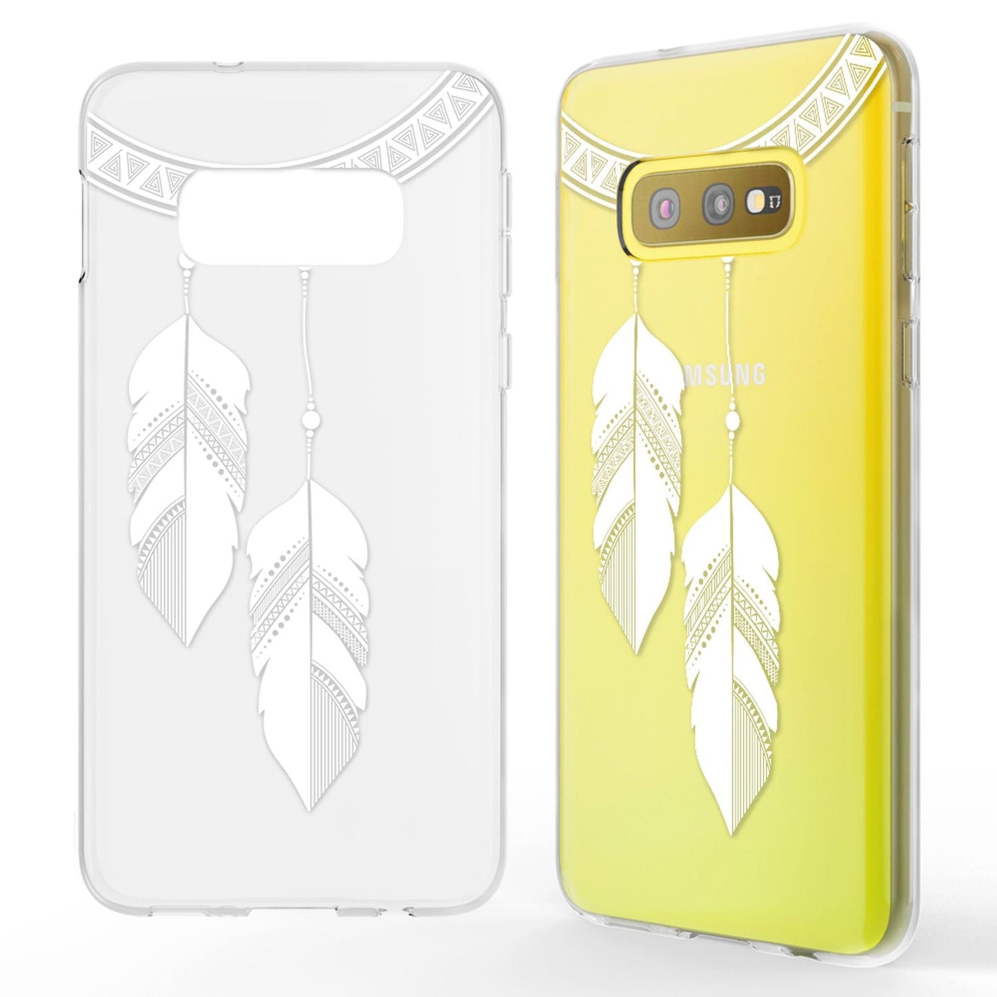 NALIA Hülle kompatibel mit Samsung Galaxy S10e, Motiv Handyhülle Slim Silikon Case Cover Schutzhülle Dünn Durchsichtig, Etui Handy-Tasche Backcover Transparent Bumper