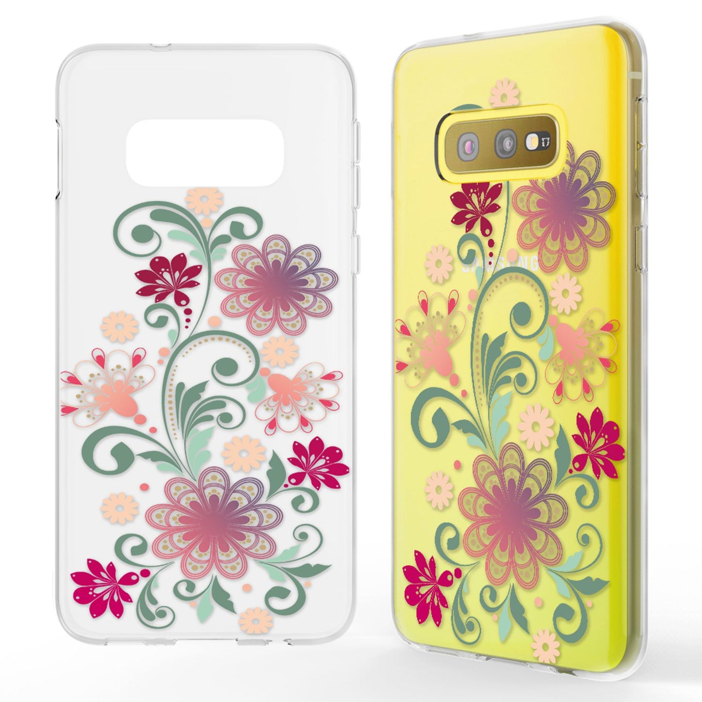 NALIA Hülle kompatibel mit Samsung Galaxy S10e, Motiv Handyhülle Slim Silikon Case Cover Schutzhülle Dünn Durchsichtig, Etui Handy-Tasche Backcover Transparent Bumper