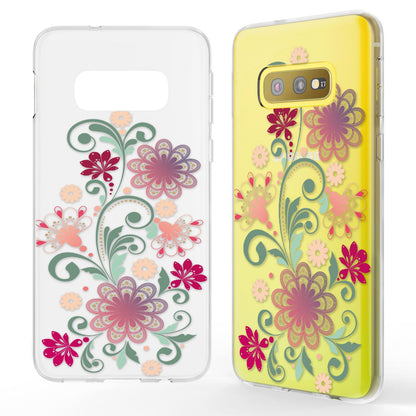 NALIA Hülle kompatibel mit Samsung Galaxy S10e, Motiv Handyhülle Slim Silikon Case Cover Schutzhülle Dünn Durchsichtig, Etui Handy-Tasche Backcover Transparent Bumper