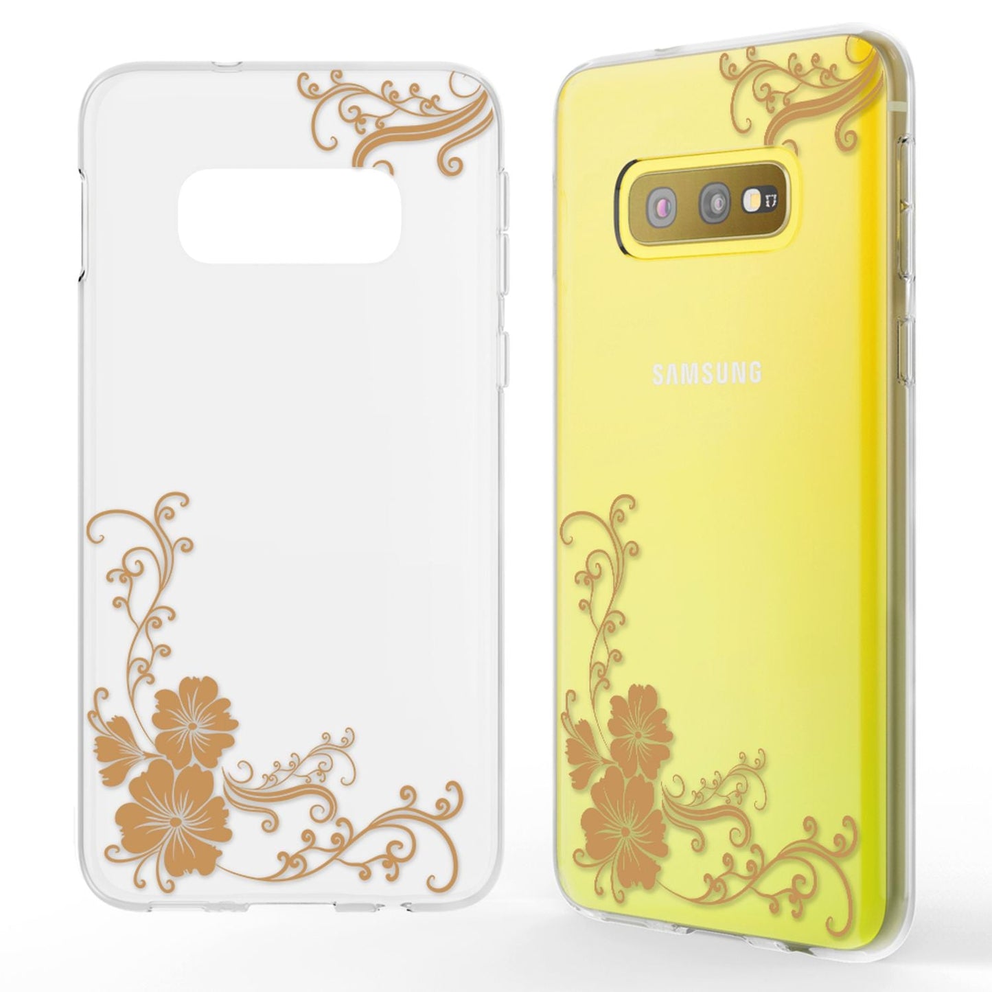 NALIA Hülle kompatibel mit Samsung Galaxy S10e, Motiv Handyhülle Slim Silikon Case Cover Schutzhülle Dünn Durchsichtig, Etui Handy-Tasche Backcover Transparent Bumper
