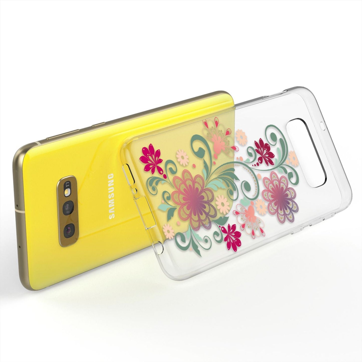 NALIA Hülle kompatibel mit Samsung Galaxy S10e, Motiv Handyhülle Slim Silikon Case Cover Schutzhülle Dünn Durchsichtig, Etui Handy-Tasche Backcover Transparent Bumper