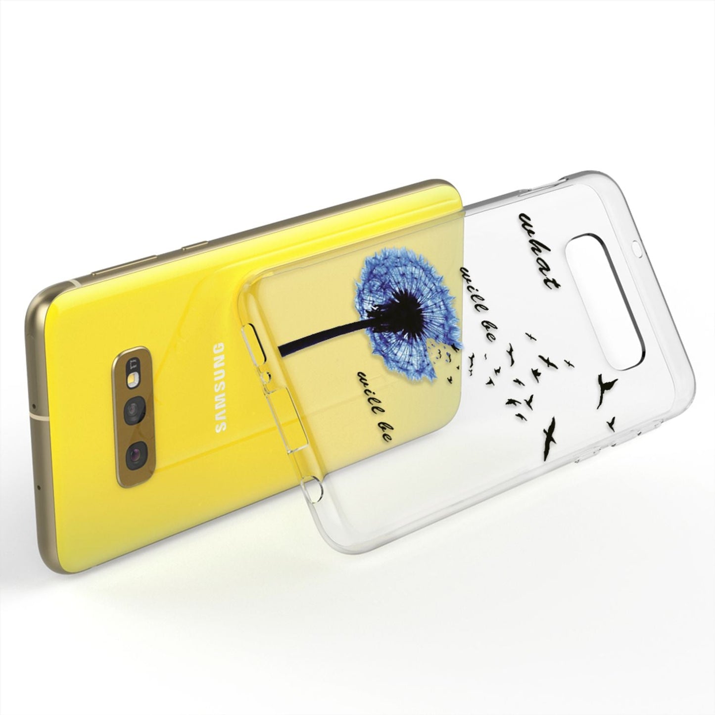 NALIA Hülle kompatibel mit Samsung Galaxy S10e, Motiv Handyhülle Slim Silikon Case Cover Schutzhülle Dünn Durchsichtig, Etui Handy-Tasche Backcover Transparent Bumper