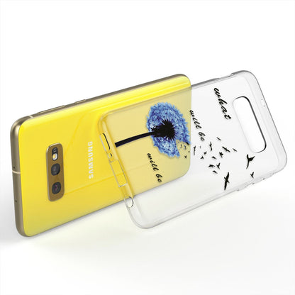 NALIA Hülle kompatibel mit Samsung Galaxy S10e, Motiv Handyhülle Slim Silikon Case Cover Schutzhülle Dünn Durchsichtig, Etui Handy-Tasche Backcover Transparent Bumper