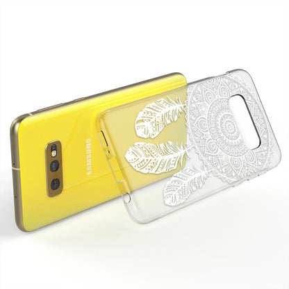 NALIA Hülle kompatibel mit Samsung Galaxy S10e, Motiv Handyhülle Slim Silikon Case Cover Schutzhülle Dünn Durchsichtig, Etui Handy-Tasche Backcover Transparent Bumper