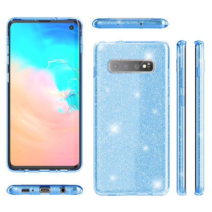 NALIA Glitzerhülle für Samsung Galaxy S10 – Funkelnder Glitzer-Look & Grip – SHINEPOP (Silikon Case) – Marke aus Berlin