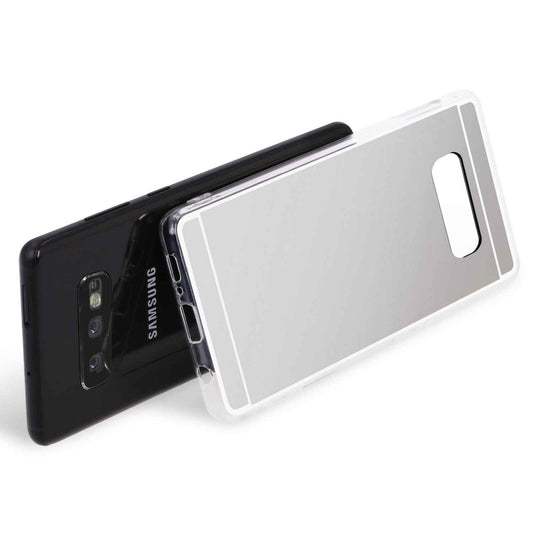 NALIA Spiegel Hülle kompatibel mit Samsung Galaxy S10e, Ultra-Slim Handyhülle Mirror TPU Silikon Case, Schutz-Hülle Dünn Back-Cover Verspiegelt, Handy-Tasche Bumper Smart-Phone Etui