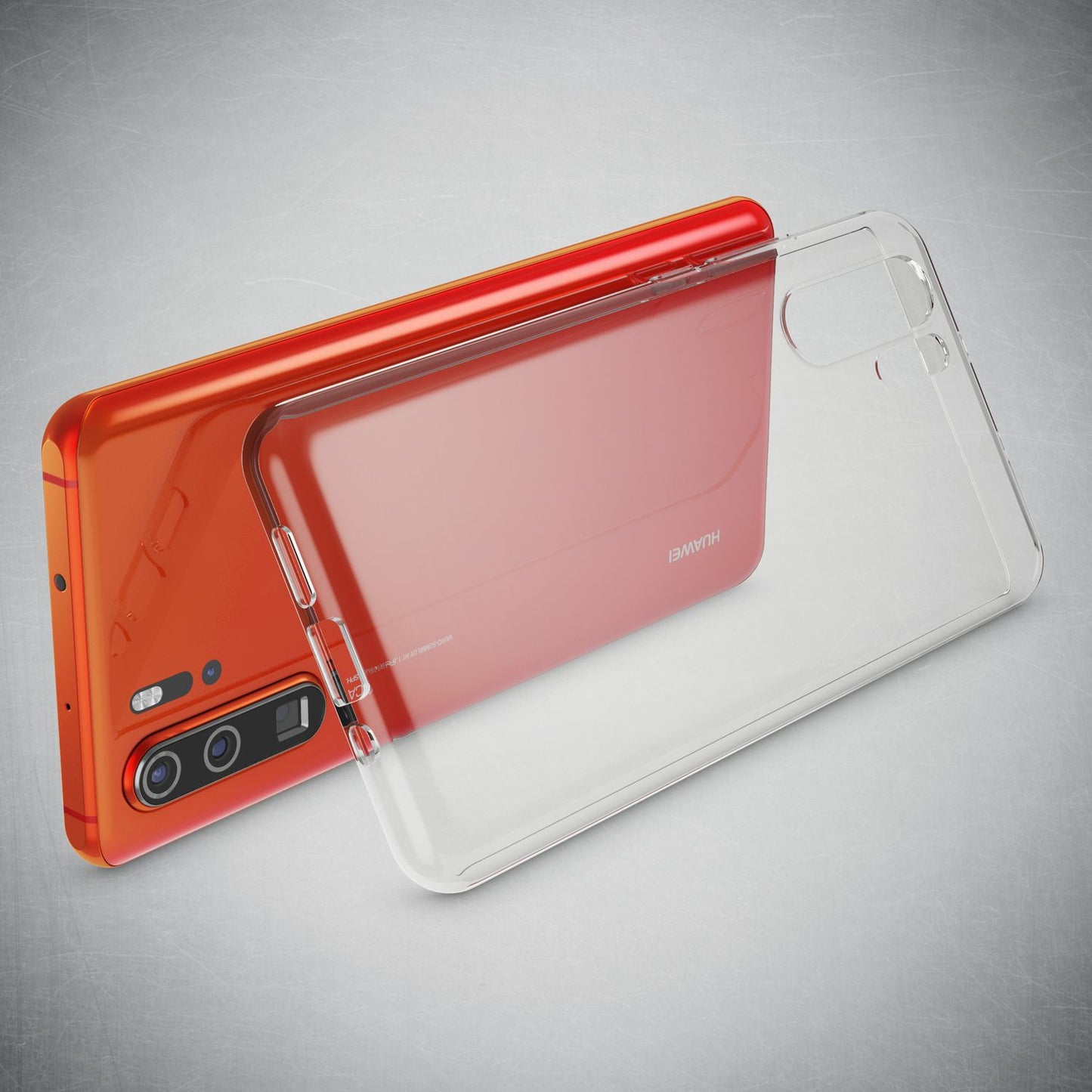 NALIA Transparente Silikonhülle für Huawei P30 Pro – Anti-Gelb & Rutschfest – GLAZE (Handyhülle Kristallklar, Schlank & Stoßfest) – Marke aus Berlin