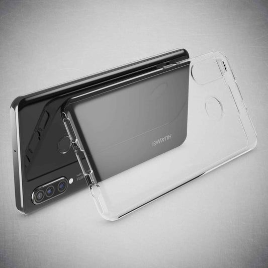 NALIA Transparente Silikonhülle für Huawei P30 Lite – Anti-Gelb & Rutschfest – GLAZE (Handyhülle Kristallklar, Schlank & Stoßfest) – Marke aus Berlin