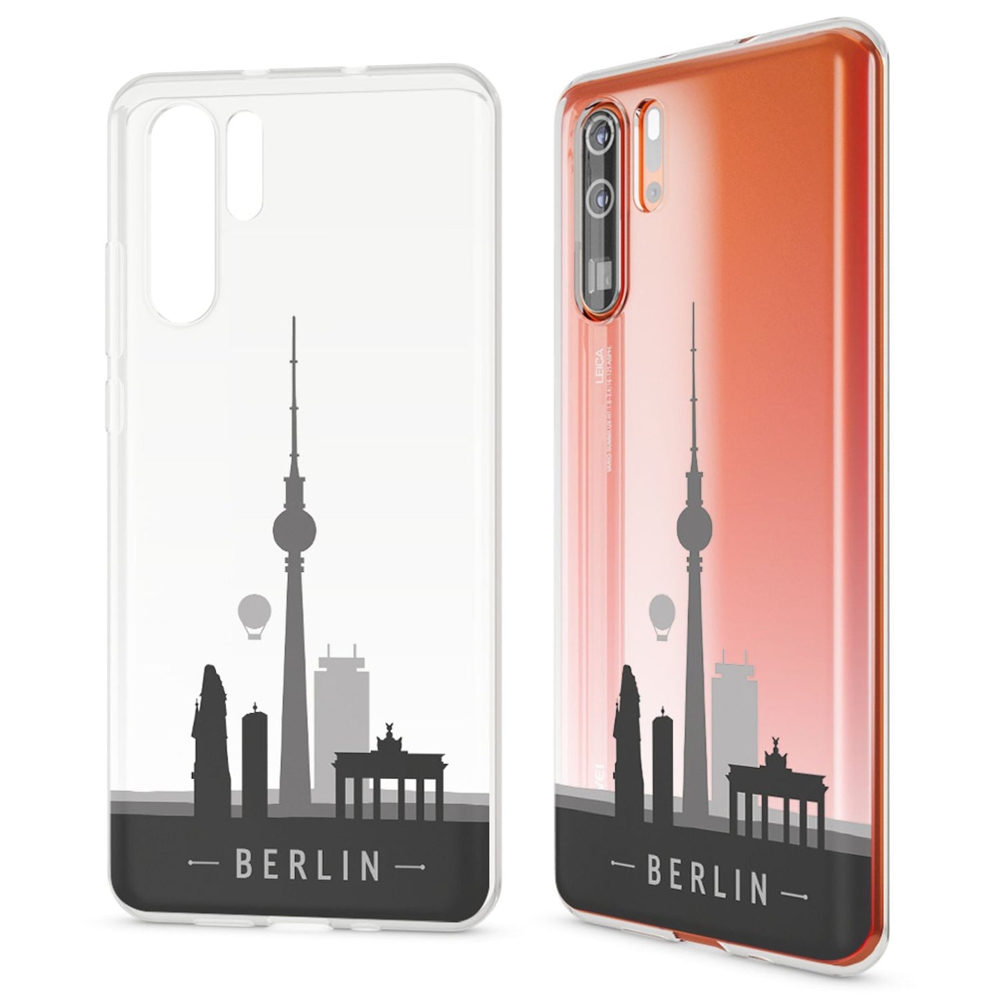 NALIA Hülle kompatibel mit Huawei P30 Pro, Motiv Handyhülle Ultra-Slim Silikon Case Crystal Cover Schutzhülle Durchsichtig Dünn, Handy-Tasche Backcover Transparent Bumper