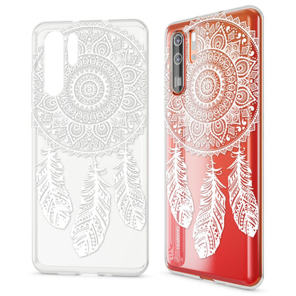 NALIA Hülle kompatibel mit Huawei P30 Pro, Motiv Handyhülle Ultra-Slim Silikon Case Crystal Cover Schutzhülle Durchsichtig Dünn, Handy-Tasche Backcover Transparent Bumper