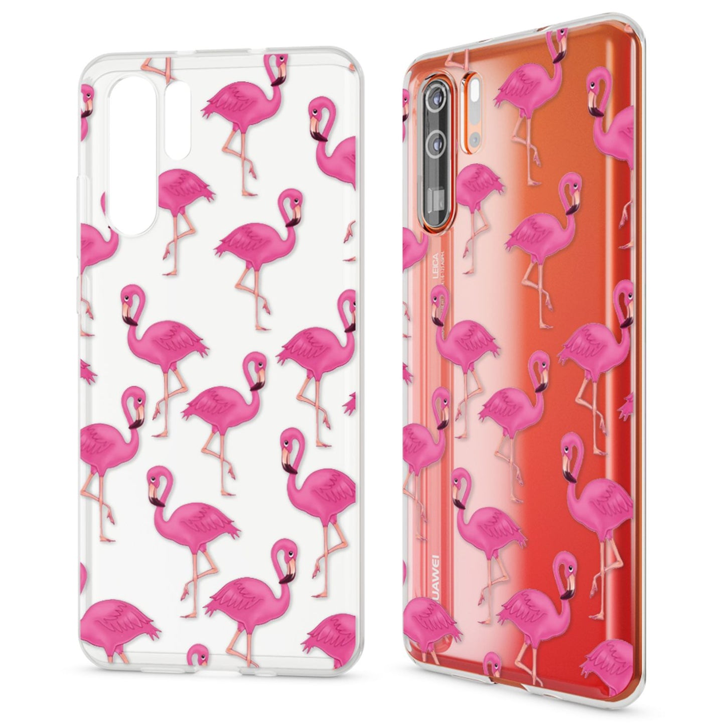 NALIA Hülle kompatibel mit Huawei P30 Pro, Motiv Handyhülle Ultra-Slim Silikon Case Crystal Cover Schutzhülle Durchsichtig Dünn, Handy-Tasche Backcover Transparent Bumper