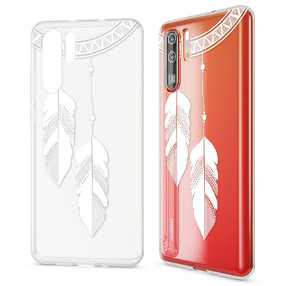 NALIA Hülle kompatibel mit Huawei P30 Pro, Motiv Handyhülle Ultra-Slim Silikon Case Crystal Cover Schutzhülle Durchsichtig Dünn, Handy-Tasche Backcover Transparent Bumper