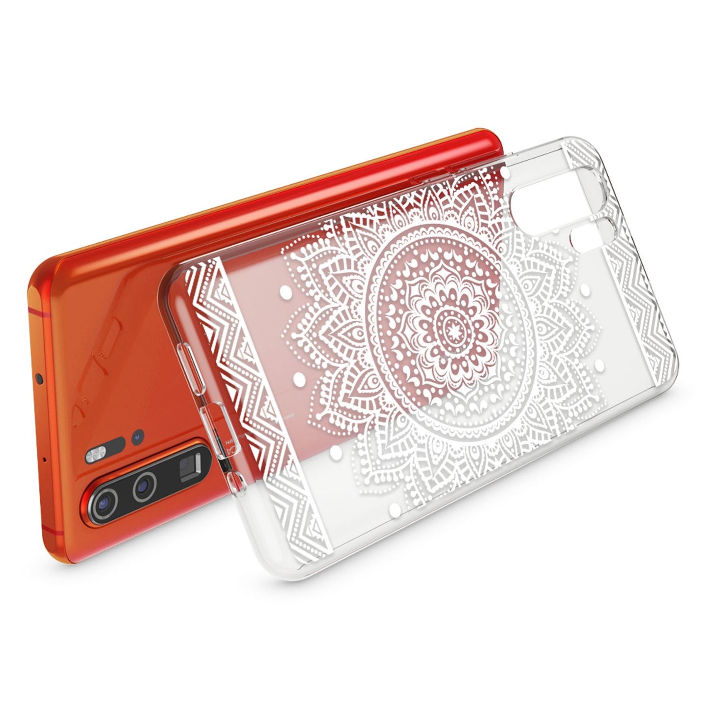NALIA Hülle kompatibel mit Huawei P30 Pro, Motiv Handyhülle Ultra-Slim Silikon Case Crystal Cover Schutzhülle Durchsichtig Dünn, Handy-Tasche Backcover Transparent Bumper