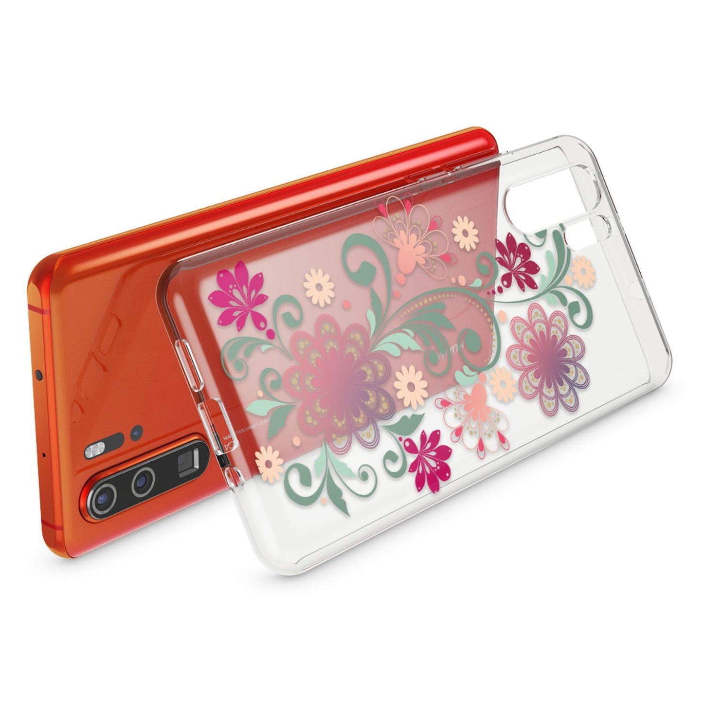 NALIA Hülle kompatibel mit Huawei P30 Pro, Motiv Handyhülle Ultra-Slim Silikon Case Crystal Cover Schutzhülle Durchsichtig Dünn, Handy-Tasche Backcover Transparent Bumper
