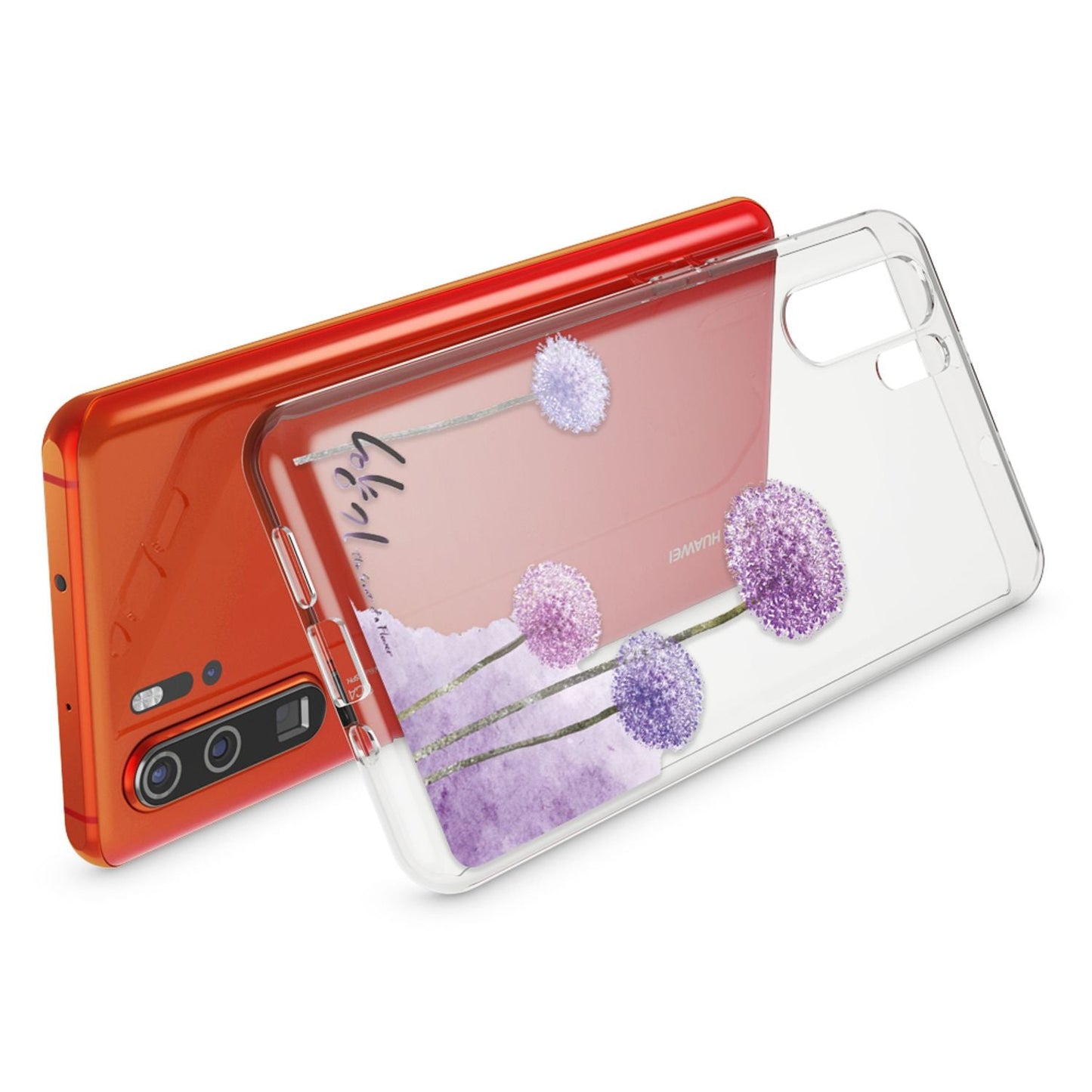 NALIA Hülle kompatibel mit Huawei P30 Pro, Motiv Handyhülle Ultra-Slim Silikon Case Crystal Cover Schutzhülle Durchsichtig Dünn, Handy-Tasche Backcover Transparent Bumper