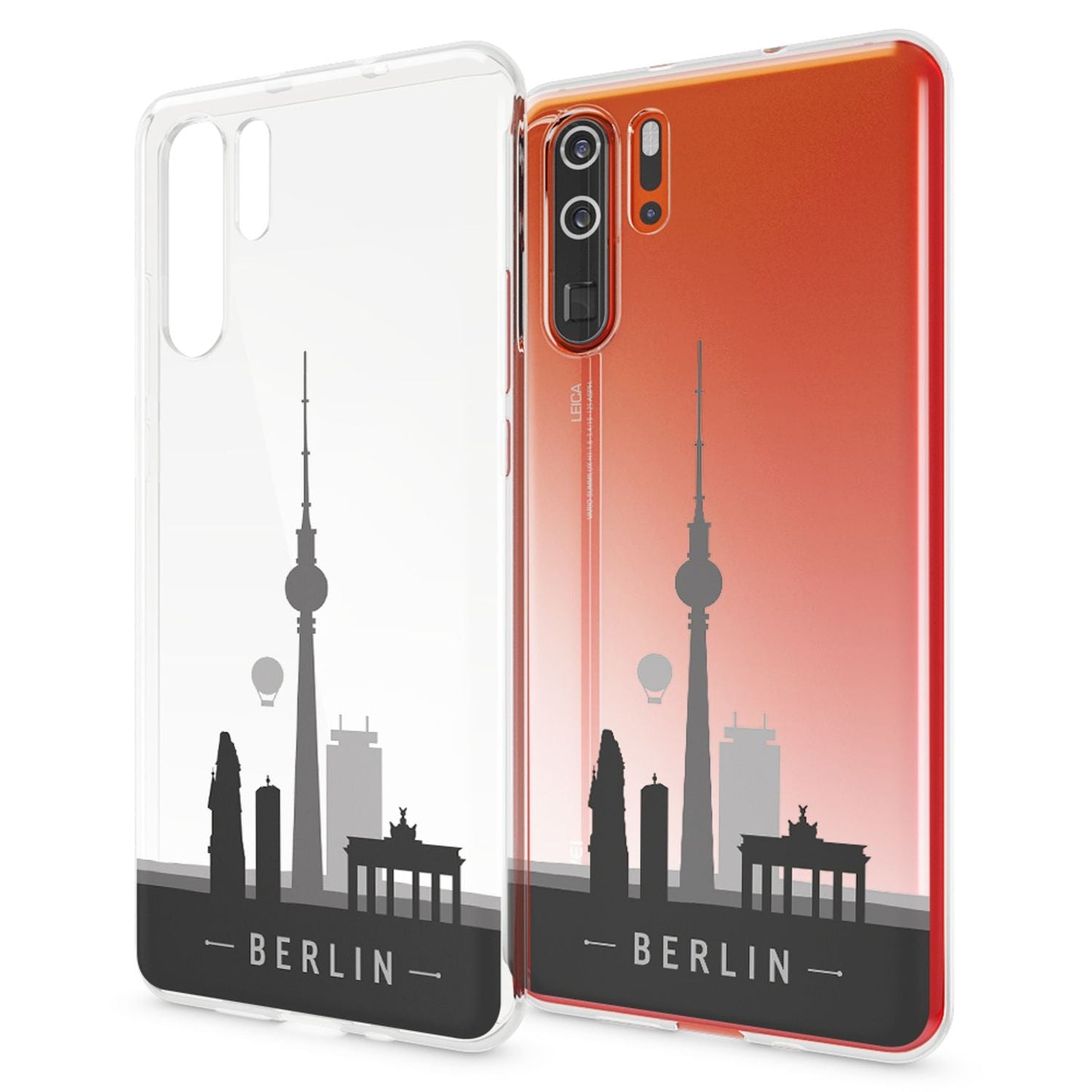 NALIA Hülle kompatibel mit Huawei P30 Pro, Motiv Handyhülle Ultra-Slim Silikon Case Crystal Cover Schutzhülle Durchsichtig Dünn, Handy-Tasche Backcover Transparent Bumper
