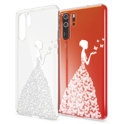 NALIA Hülle kompatibel mit Huawei P30 Pro, Motiv Handyhülle Ultra-Slim Silikon Case Crystal Cover Schutzhülle Durchsichtig Dünn, Handy-Tasche Backcover Transparent Bumper