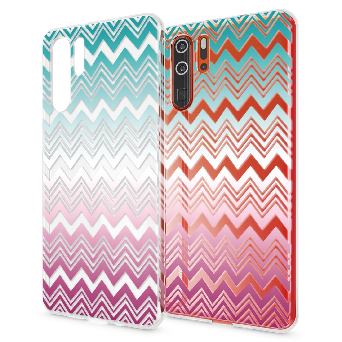NALIA Hülle kompatibel mit Huawei P30 Pro, Motiv Handyhülle Ultra-Slim Silikon Case Crystal Cover Schutzhülle Durchsichtig Dünn, Handy-Tasche Backcover Transparent Bumper