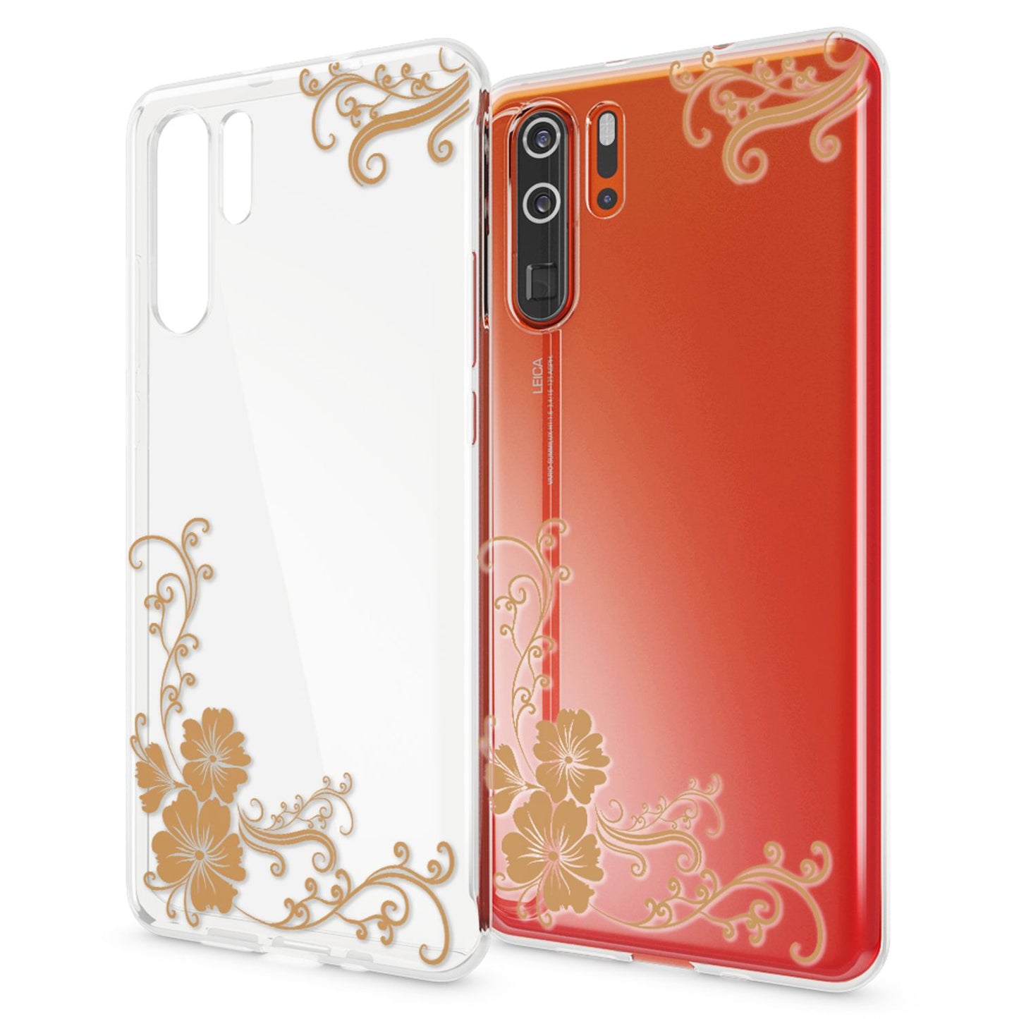 NALIA Hülle kompatibel mit Huawei P30 Pro, Motiv Handyhülle Ultra-Slim Silikon Case Crystal Cover Schutzhülle Durchsichtig Dünn, Handy-Tasche Backcover Transparent Bumper