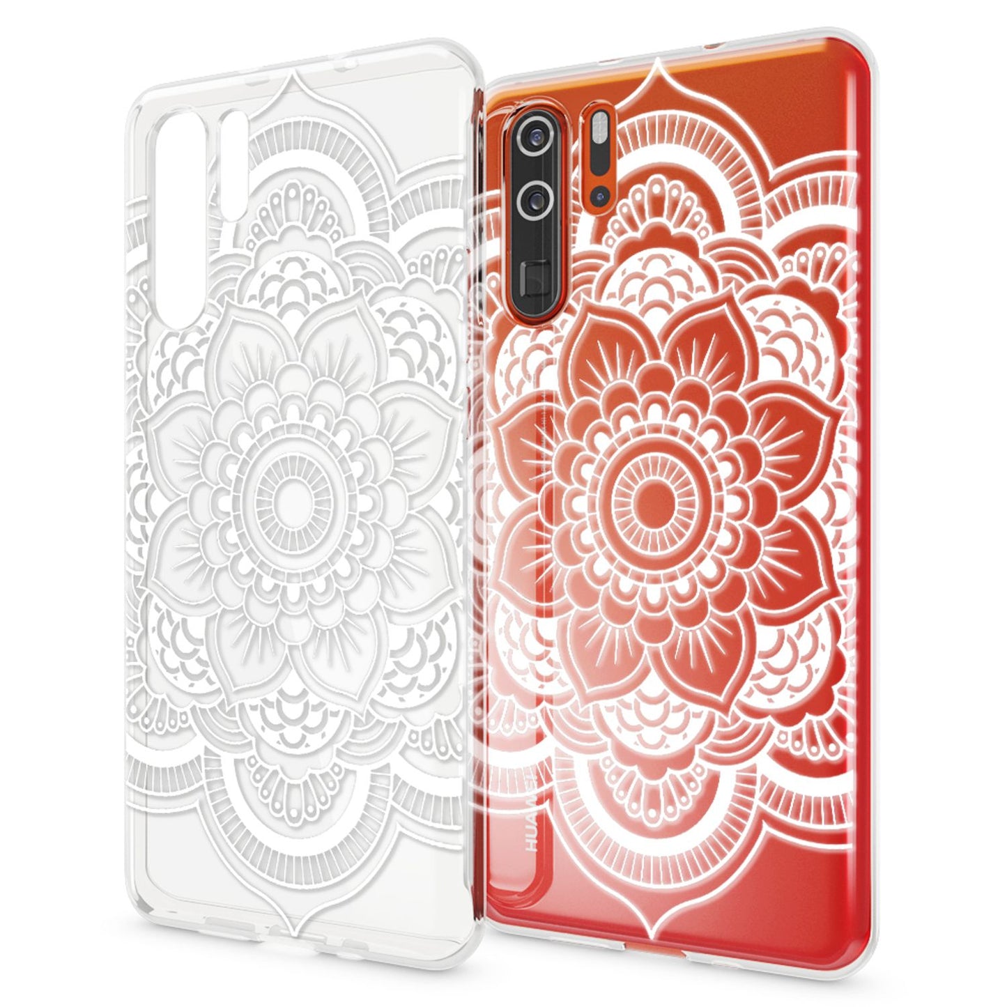NALIA Hülle kompatibel mit Huawei P30 Pro, Motiv Handyhülle Ultra-Slim Silikon Case Crystal Cover Schutzhülle Durchsichtig Dünn, Handy-Tasche Backcover Transparent Bumper