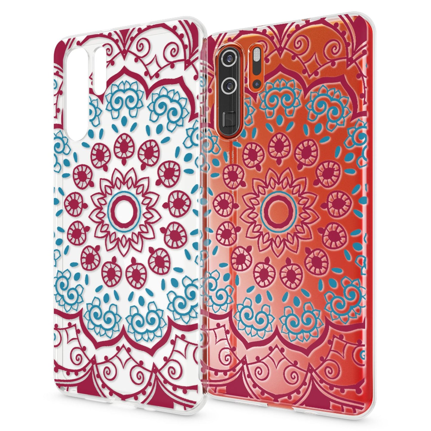 NALIA Hülle kompatibel mit Huawei P30 Pro, Motiv Handyhülle Ultra-Slim Silikon Case Crystal Cover Schutzhülle Durchsichtig Dünn, Handy-Tasche Backcover Transparent Bumper