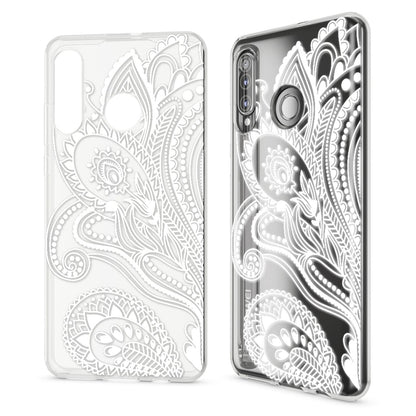 NALIA Hülle kompatibel mit Huawei P30 Lite, Motiv Handyhülle Ultra-Slim Silikon Case Crystal Cover Schutzhülle Durchsichtig, Handy-Tasche Backcover Transparent Bumper