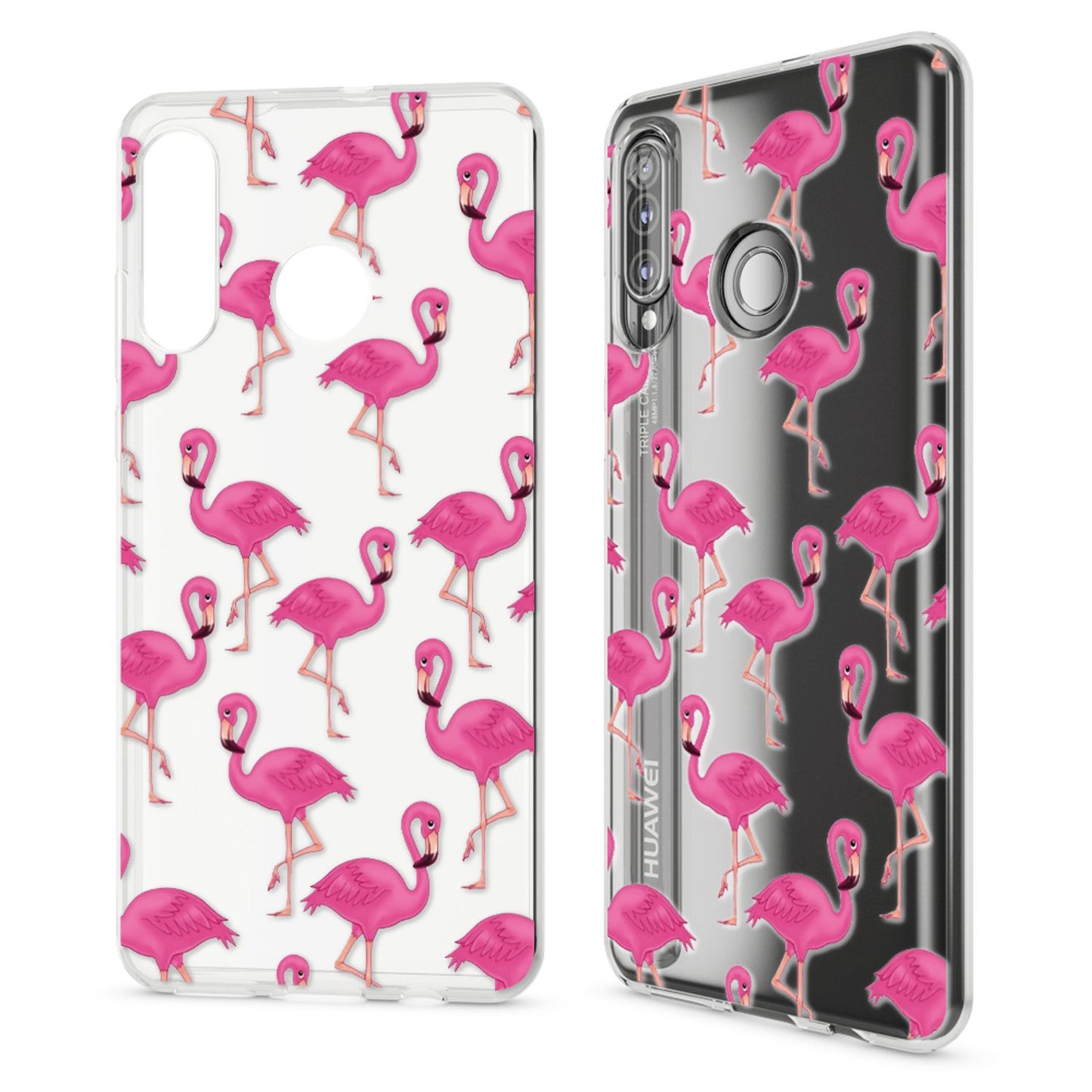 NALIA Hülle kompatibel mit Huawei P30 Lite, Motiv Handyhülle Ultra-Slim Silikon Case Crystal Cover Schutzhülle Durchsichtig, Handy-Tasche Backcover Transparent Bumper