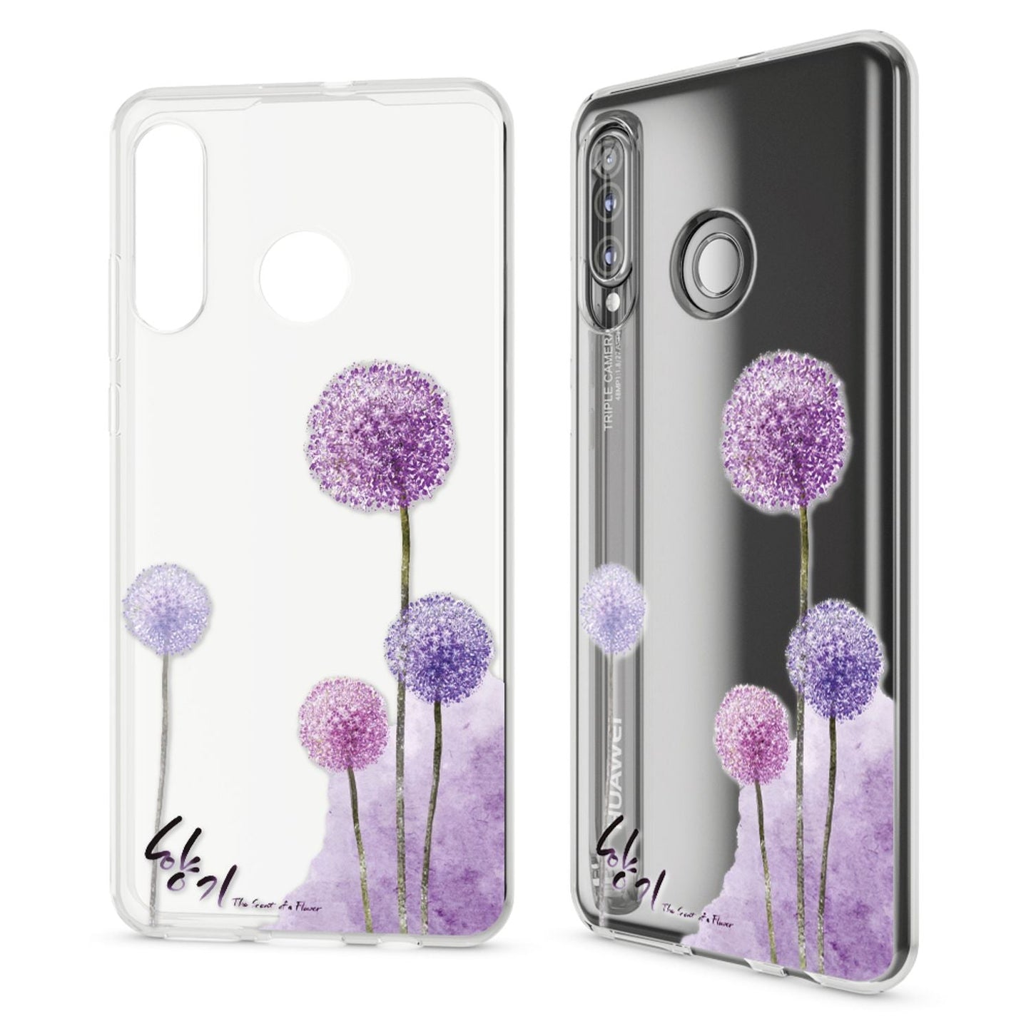 NALIA Hülle kompatibel mit Huawei P30 Lite, Motiv Handyhülle Ultra-Slim Silikon Case Crystal Cover Schutzhülle Durchsichtig, Handy-Tasche Backcover Transparent Bumper