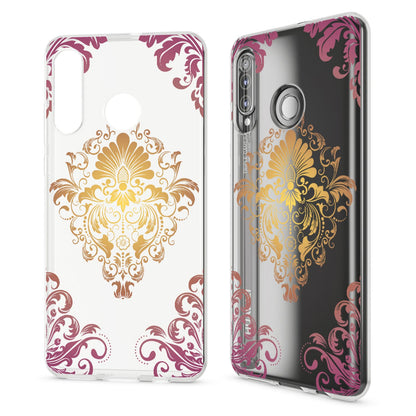 NALIA Hülle kompatibel mit Huawei P30 Lite, Motiv Handyhülle Ultra-Slim Silikon Case Crystal Cover Schutzhülle Durchsichtig, Handy-Tasche Backcover Transparent Bumper