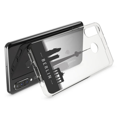 NALIA Hülle kompatibel mit Huawei P30 Lite, Motiv Handyhülle Ultra-Slim Silikon Case Crystal Cover Schutzhülle Durchsichtig, Handy-Tasche Backcover Transparent Bumper