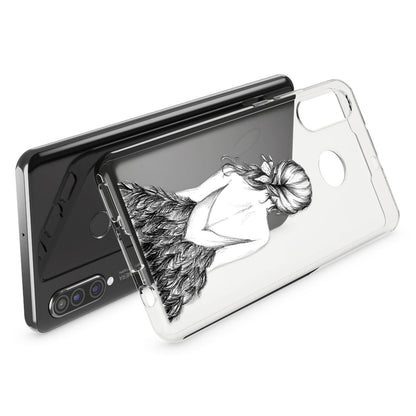 NALIA Hülle kompatibel mit Huawei P30 Lite, Motiv Handyhülle Ultra-Slim Silikon Case Crystal Cover Schutzhülle Durchsichtig, Handy-Tasche Backcover Transparent Bumper