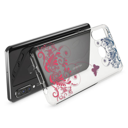 NALIA Hülle kompatibel mit Huawei P30 Lite, Motiv Handyhülle Ultra-Slim Silikon Case Crystal Cover Schutzhülle Durchsichtig, Handy-Tasche Backcover Transparent Bumper