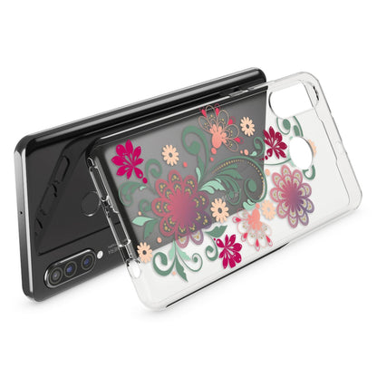 NALIA Hülle kompatibel mit Huawei P30 Lite, Motiv Handyhülle Ultra-Slim Silikon Case Crystal Cover Schutzhülle Durchsichtig, Handy-Tasche Backcover Transparent Bumper