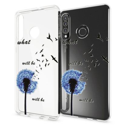 NALIA Hülle kompatibel mit Huawei P30 Lite, Motiv Handyhülle Ultra-Slim Silikon Case Crystal Cover Schutzhülle Durchsichtig, Handy-Tasche Backcover Transparent Bumper