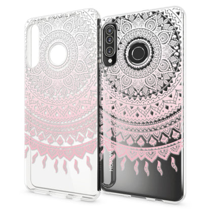 NALIA Hülle kompatibel mit Huawei P30 Lite, Motiv Handyhülle Ultra-Slim Silikon Case Crystal Cover Schutzhülle Durchsichtig, Handy-Tasche Backcover Transparent Bumper