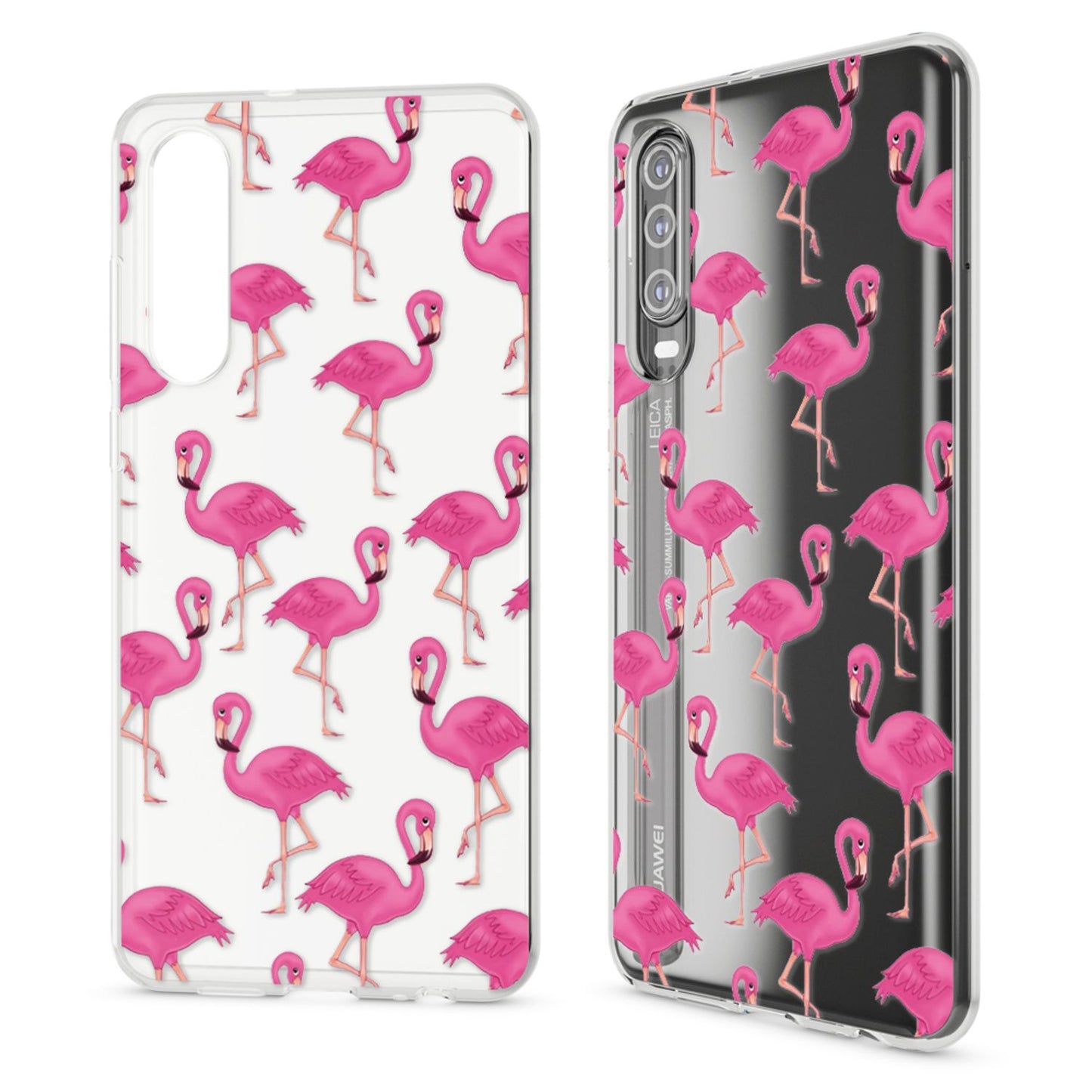 NALIA Hülle kompatibel mit Huawei P30, Motiv Handyhülle Ultra-Slim Silikon Case Crystal Cover Schutzhülle Durchsichtig, Dünne Handy-Tasche Backcover Transparent Bumper