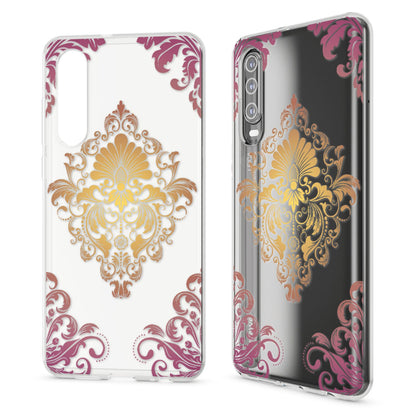 NALIA Hülle kompatibel mit Huawei P30, Motiv Handyhülle Ultra-Slim Silikon Case Crystal Cover Schutzhülle Durchsichtig, Dünne Handy-Tasche Backcover Transparent Bumper