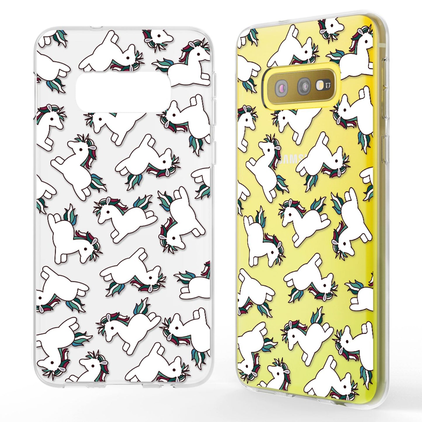 NALIA Handyhülle kompatibel mit Samsung Galaxy S10e, Slim Silikon Hülle Motiv Case Cover Crystal Schutzhülle Durchsichtig, Etui Dünn Handy-Tasche Backcover Transparent Bumper Skin