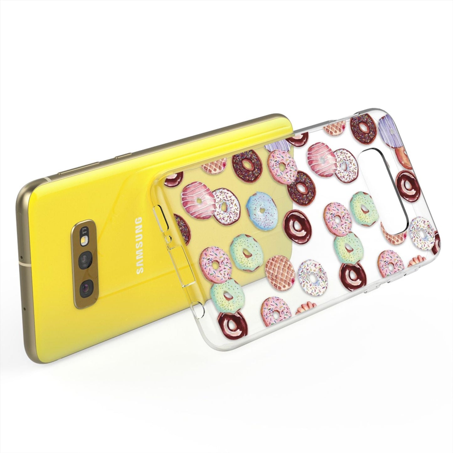 NALIA Handyhülle kompatibel mit Samsung Galaxy S10e, Slim Silikon Hülle Motiv Case Cover Crystal Schutzhülle Durchsichtig, Etui Dünn Handy-Tasche Backcover Transparent Bumper Skin