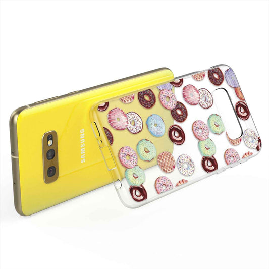 NALIA Handyhülle kompatibel mit Samsung Galaxy S10e, Slim Silikon Hülle Motiv Case Cover Crystal Schutzhülle Durchsichtig, Etui Dünn Handy-Tasche Backcover Transparent Bumper Skin