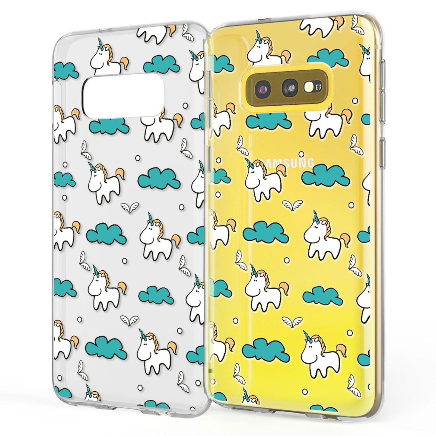 NALIA Handyhülle kompatibel mit Samsung Galaxy S10e, Slim Silikon Hülle Motiv Case Cover Crystal Schutzhülle Durchsichtig, Etui Dünn Handy-Tasche Backcover Transparent Bumper Skin