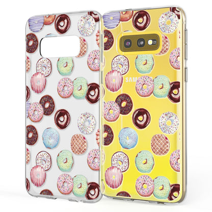 NALIA Handyhülle kompatibel mit Samsung Galaxy S10e, Slim Silikon Hülle Motiv Case Cover Crystal Schutzhülle Durchsichtig, Etui Dünn Handy-Tasche Backcover Transparent Bumper Skin