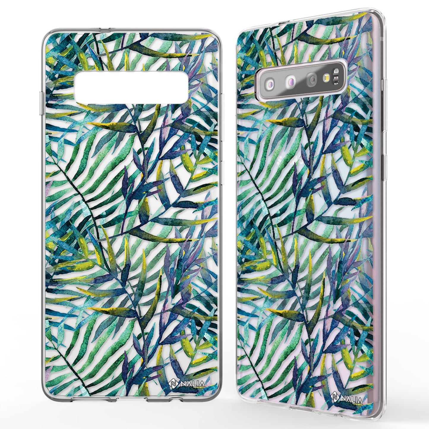 NALIA Handyhülle kompatibel mit Samsung Galaxy S10, Slim Silikon Hülle Motiv Case Cover Crystal Schutzhülle, Durchsichtig Etui Handy-Tasche Backcover Transparent Bumper