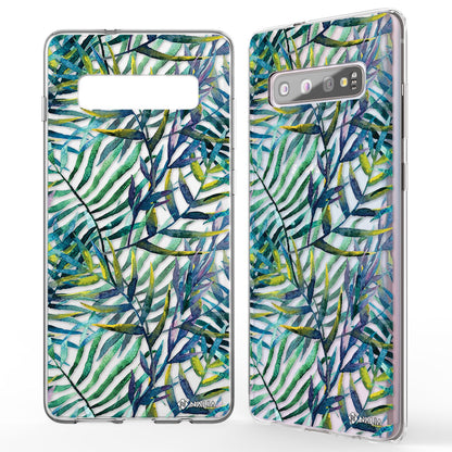 NALIA Handyhülle kompatibel mit Samsung Galaxy S10, Slim Silikon Hülle Motiv Case Cover Crystal Schutzhülle, Durchsichtig Etui Handy-Tasche Backcover Transparent Bumper