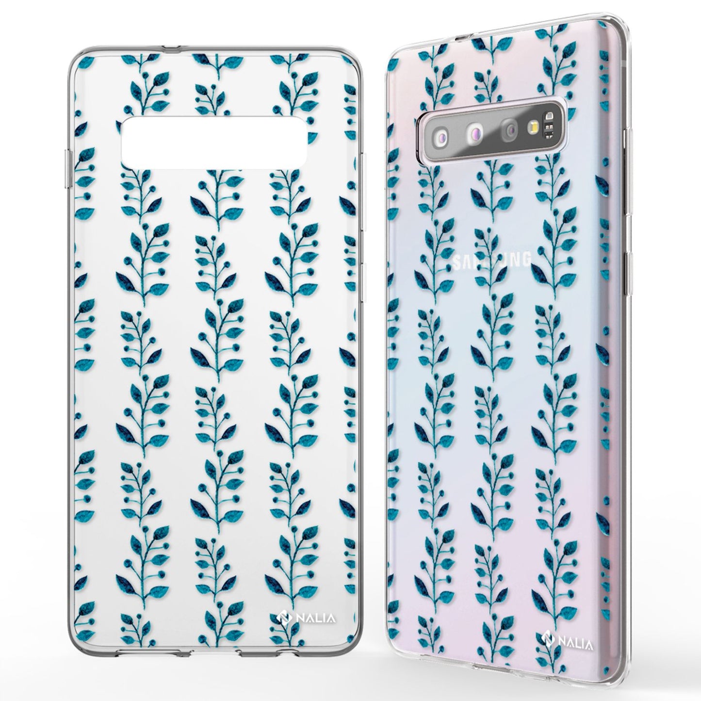 NALIA Handyhülle kompatibel mit Samsung Galaxy S10, Slim Silikon Hülle Motiv Case Cover Crystal Schutzhülle, Durchsichtig Etui Handy-Tasche Backcover Transparent Bumper