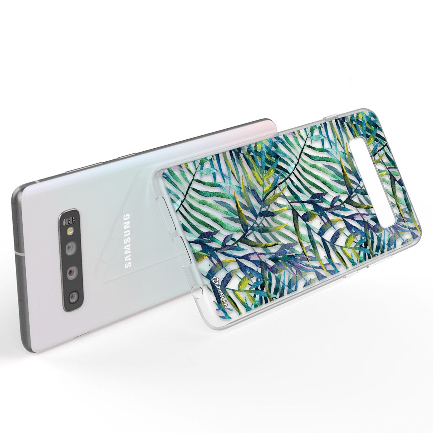 NALIA Handyhülle kompatibel mit Samsung Galaxy S10, Slim Silikon Hülle Motiv Case Cover Crystal Schutzhülle, Durchsichtig Etui Handy-Tasche Backcover Transparent Bumper